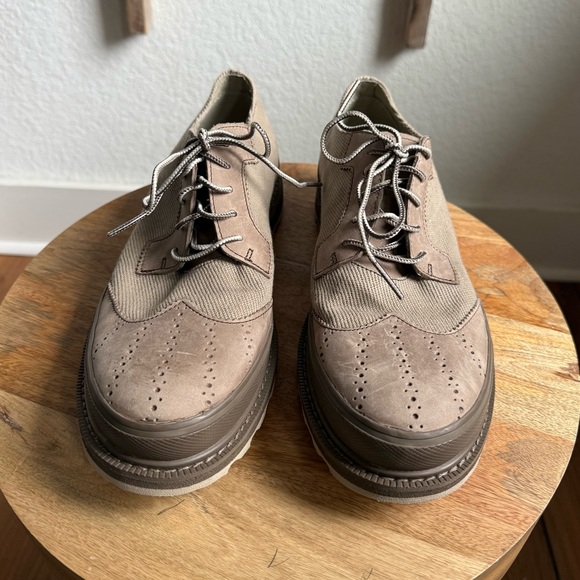 Sorel Madson Wingtip Lace Up Chukka Shoes Pebble Mud Waterproof Mens Sz: 8.5 - Picture 11 of 13